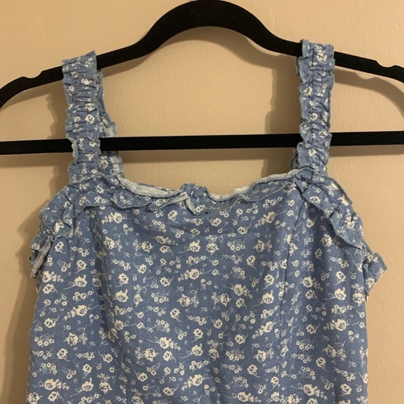 Sky + Sparrow Floral Mini Dress - Picture 3 of 4